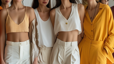 Qual é a tendência atual na moda feminina?