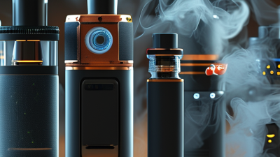 What are the key components of a vape device?