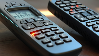 How do infrared emitting diodes function in remote controls?