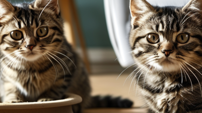 Como ensinar um gato teimoso a usar a caixa de areia?