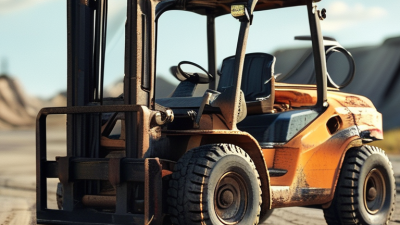 When to Replace Tires on Rough Terrain Forklift?