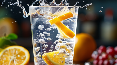 ¿Por qué es importante la solubilidad del agua en la producción de bebidas?