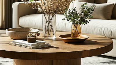 Best Round Coffee Table Options for Modern Homes?