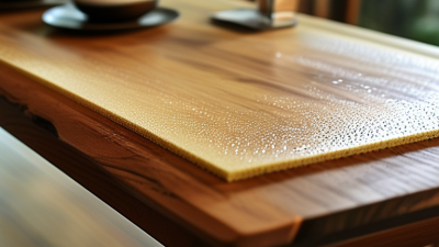Como proteger a superfície da mesa de madeira do calor?
