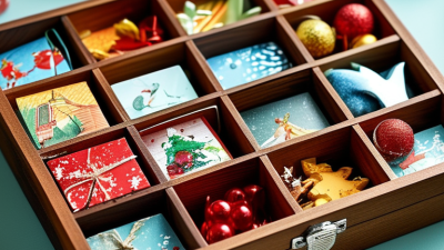 Como criar uma caixa de calendário do advento personalizada para as festas?