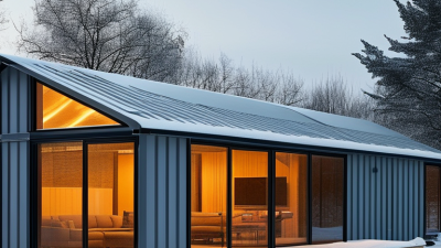¿Cómo aislar correctamente una casa modular de metal en invierno?