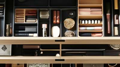 How to Organize a Deep Bedroom Dressing Table Drawer Efficiently?
