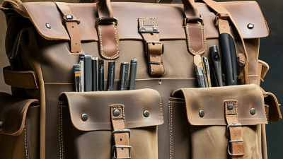 ¿Top 10 razones para elegir cuero en lugar de lona para bolsas de trabajo?