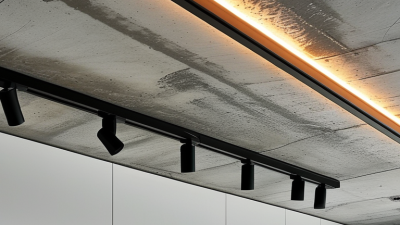 How to Install LED Track Lighting on Concrete Ceilings Easily?