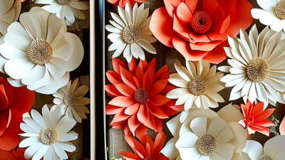 How to Safely Transport Oversized Paper Flowers for Weddings?