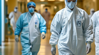 ¿Por qué los hospitales utilizan ropa protectora desechable?