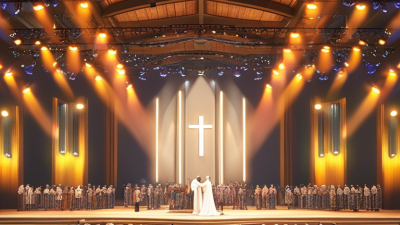 10 Best Stage Lighting Options for Church Worship Services?