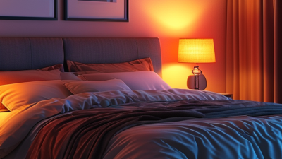 Qual a melhor cor de luz LED para dormir?
