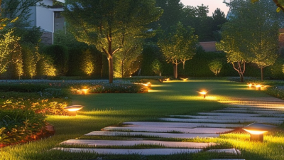 How to Position Solar Landscape Lights for Maximum Impact?