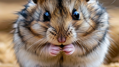 Hamsters podem tomar banho em água em vez de areia?