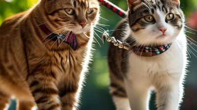 ¿Cómo enseñar a tu gato a caminar con correa?