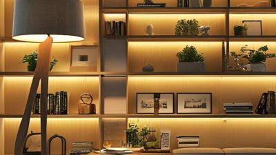 Why Choose a Standing Lamp with Built In Shelves for Your Home?