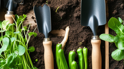 ¿Qué herramientas necesito para comenzar un huerto en casa?