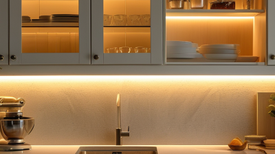 How to Hide LED Light Strips Under Kitchen Cabinets Easily?