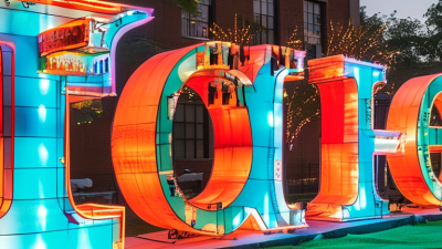 Giant Light Up Letters Best Options for Events and Signage?
