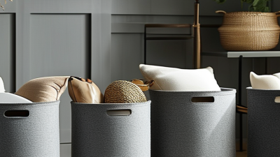 2026 Best Grey Felt Storage Basket for Home Organization Tips?