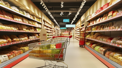 China Top 10 Aisle Widths for Supermarket Shopping Carts?