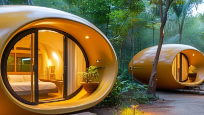 ¿Por qué las casas cápsula están de moda en eco-resorts?