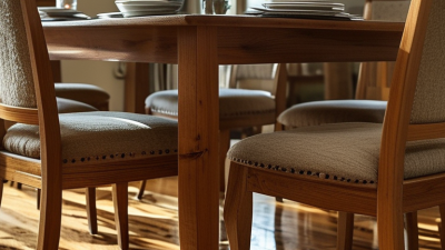 ¿Cómo proteger el suelo de madera de las sillas de comedor?