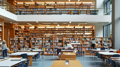 Designing a Modern School Library Layout for Optimal Functionality?