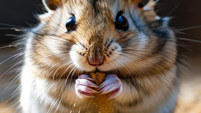 Por que meu hamster chuta areia do banho?