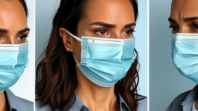 ¿Cómo ajustar las bandas sueltas de una mascarilla quirúrgica?