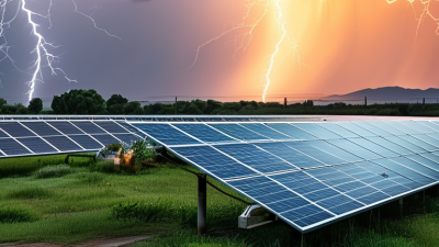 How to Protect Solar Panels from Lightning Strikes Safely?