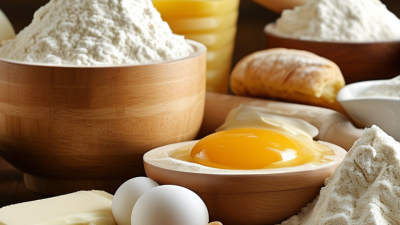 مكونات المواد الأساسية في خلطات المخابز؟