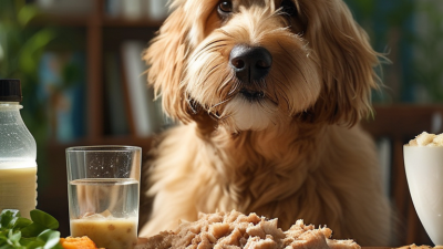 ¿Qué comida es la mejor para un perro mayor sin dientes?