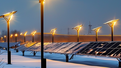 ¿Cómo funcionan las luces solares en invierno o con nieve?