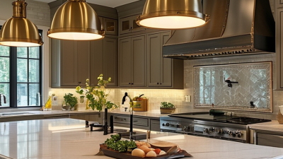 How High Should Pendant Lights Hang Over Kitchen Islands?
