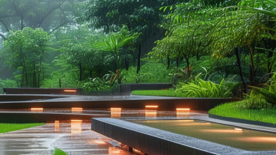 Como evitar a umidade em acessórios de paisagismo externo?