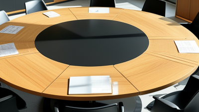 Why Choose Round Conference Tables Over Rectangular Options?