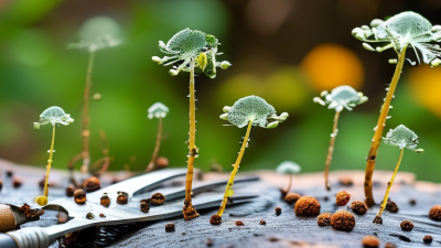 ¿Por qué es importante desinfectar herramientas de jardín tras podar plantas enfermas?