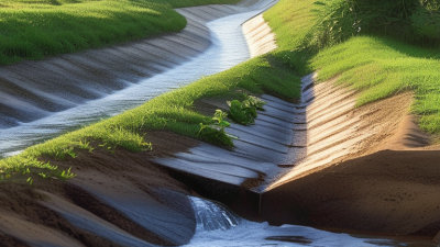 How the Shape of a Drainage Ditch Affects Water Flow Rate?