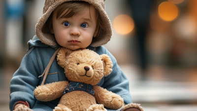 Por que bebês levam brinquedos favoritos para todo lado?