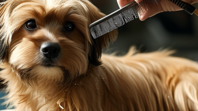 Como desembaraçar pelos de cachorro sem cortar?