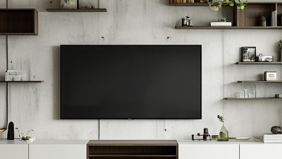 China Top TV Console How to Float Mount on Drywall?
