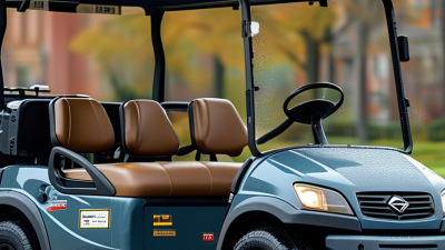 How to Choose Golf Carts for Large Facilities?