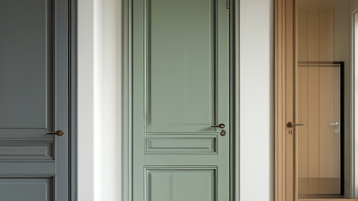 How to Choose the Latest Color Trends for Interior Doors?