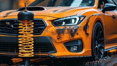 ¿Qué tipo de falla causa que el auto rebote tras un badén?