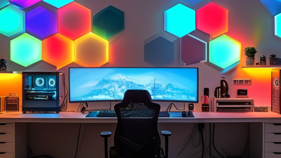 China Top 10 Geometric LED Lights for Gaming Room Setup?