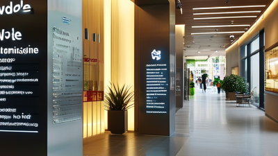 What Are the Top Indoor Business Signs for Global Buyers?