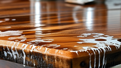 ¿Cómo quitar una mancha de agua de una mesa de madera?
