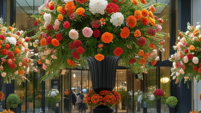 Top 10 Ways to Secure Standing Giant Flowers in Busy Areas?